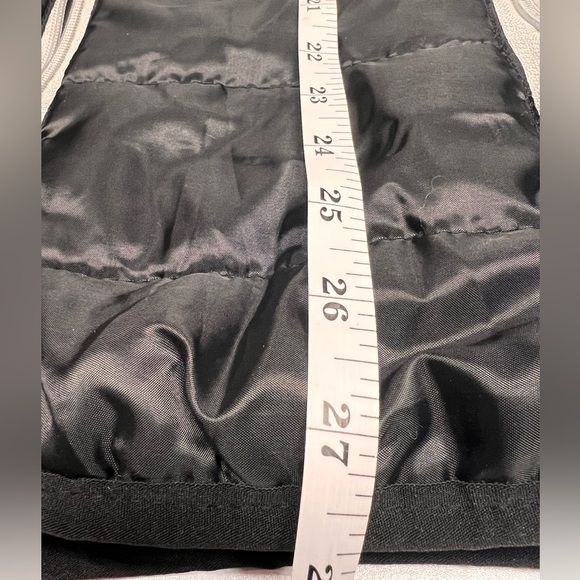 Puffer Jacket Black Lightweight with Tesla Symbol - Picture 6 of 13